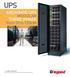 UPS. ARCHIMOD UPS MODULAR THREE-PHASE from 20 to 120kVA THE GLOBAL SPECIALIST IN ELECTRAL AND DIGITAL BUILDING INFRASTRUCTURES