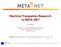 Machine Translation Research in META-NET