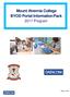 Mount Alvernia College BYOD Portal Information Pack