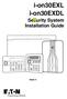 i-on30exl i-on30exdl Security System Installation Guide Issue 3