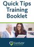 Quick Tips Training Booklet