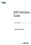 IDIS Solution Suite. Video Wall Service. Software Manual. Powered by