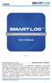 SmartLog User's Manual. V 2.1.x PGZ1E3004 REV10 11/2015