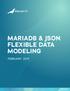 MARIADB & JSON: FLEXIBLE DATA MODELING