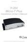 Micro-T Plus Manual V.1.0 H.264 Micro-T Plus Installation &User s Manual