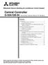 Central Controller G-50A/GB-50 Web Browser Operation Manual (For Managers)
