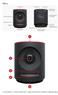 Mevo. 1. Control Button f2.8 Glass Lens 3. Stereo Microphones 4. Speaker 5. Magnetic Base