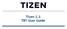 Tizen 2.3 TBT User Guide