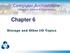 Computer Architecture Computer Science & Engineering. Chapter 6. Storage and Other I/O Topics BK TP.HCM