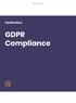 GDPR Compliance. Clauses