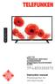 Table of contents. LED TV/ Телевизор цветного изображения жидкокристаллический (LCD) TF-LED32S20T2. Instruction manual Руководство по эксплуатации