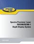Spectra Precision. Laser DDS300/DD300-1 Depth Display System USER GUIDE