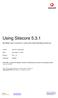 Using Sitecore 5.3.1