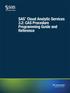 SAS Cloud Analytic Services 3.2: CAS Procedure Programming Guide and Reference
