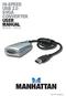 Hi-Speed USB 2.0 SVGA Converter manual
