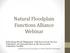 Natural Floodplain Functions Alliance Webinar