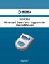 MDM300 Advanced Dew-Point Hygrometer User s Manual