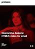 Interactive feature: HTML5 video for