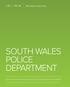 SQL Solutions Case Study SOUTH WALES POLICE DEPARTMENT. How South Wales PD Improves their SQL Server Management with IDERA