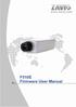 F510E BOX IP Camera. Firmware User Manual