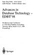 Advances in Database Technology EDBT'98