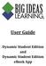 User Guide. Dynamic Student Edition and Dynamic Student Edition ebook App