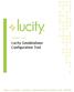 TRAINING GUIDE. Lucity Geodatabase Configuration Tool