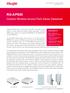 Outdoor Wireless Access Point Series Datasheet. Cloud AC, the APs offer Wi-Fi user data forwarding, advanced security and access control with ease.