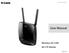 Version /19/2017. User Manual. Wireless AC1200 4G LTE Router DWR-961