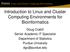 Introduction to Linux and Cluster Computing Environments for Bioinformatics
