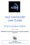 TAG MANAGER User Guide