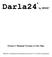 Darla24 by. Owner s Manual Version 2.2 for Mac. Darla24 is designed and manufactured in the U.S. by Echo Corporation