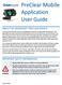 PreClear Mobile Application User Guide