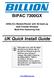 BiPAC 7300GX. UK Quick Install Guide