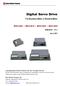 Digital Servo Drive. For Brushless Motor or Brushed Motor MDSC4805 / MDSC4810 / MDSC4830 / MDSC4850. Datasheet V1.1. Jun 2, 2017