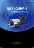 NB21-7MHR-6. Fusion IR Full HD Bullet IP Camera
