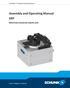 Assembly and Operating Manual ERP Electrical universal swivel unit