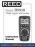 Model R5010. TRMS Digital Multimeter. Instruction Manual
