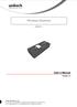 Wireless Scanner. User s Manual - MS910 - Version 1.2