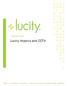 TRAINING GUIDE. Lucity Imports and CCTV