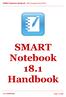 SMART Notebook Handbook Old Vicarage School SMART Notebook 18.1 Handbook. Guy Colnbrook Page 1 of 64