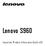 Lenovo S960. Important Product Information Guide v1.0