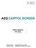 AEQ CAPITOL SCREEN USER S MANUAL ED. 04/18 Firmware Version: PBA Base CPU v1.73 or higher Software Version: AEQ CAPITOL SCREEN v1.