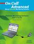 Table of Contents. On-Call Advanced Diabetes Data Management Software V1.0 User s Manual