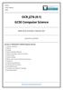 OCR J276 (9-1) GCSE Computer Science