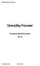 SharpSky Focuser Construction. SharpSky Focuser. Construction Document V st December 2012 Dave Trewren 1