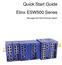 Quick Start Guide Elinx ESW500 Series. Managed Din Rail Ethernet Switch