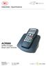 Datenblatt / Specifications. ACR880 GPRS Portable Smart Card Terminal. idvation GmbH