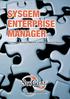 Sysgem Enterprise Manager