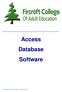 Access Database Software